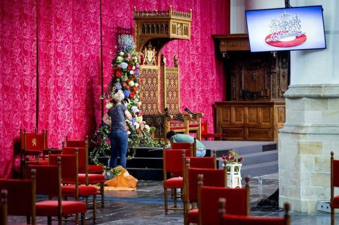 Prinsjesdag zonder franje, maar met mondkapjes: ‘Dat wordt een collector’s item’