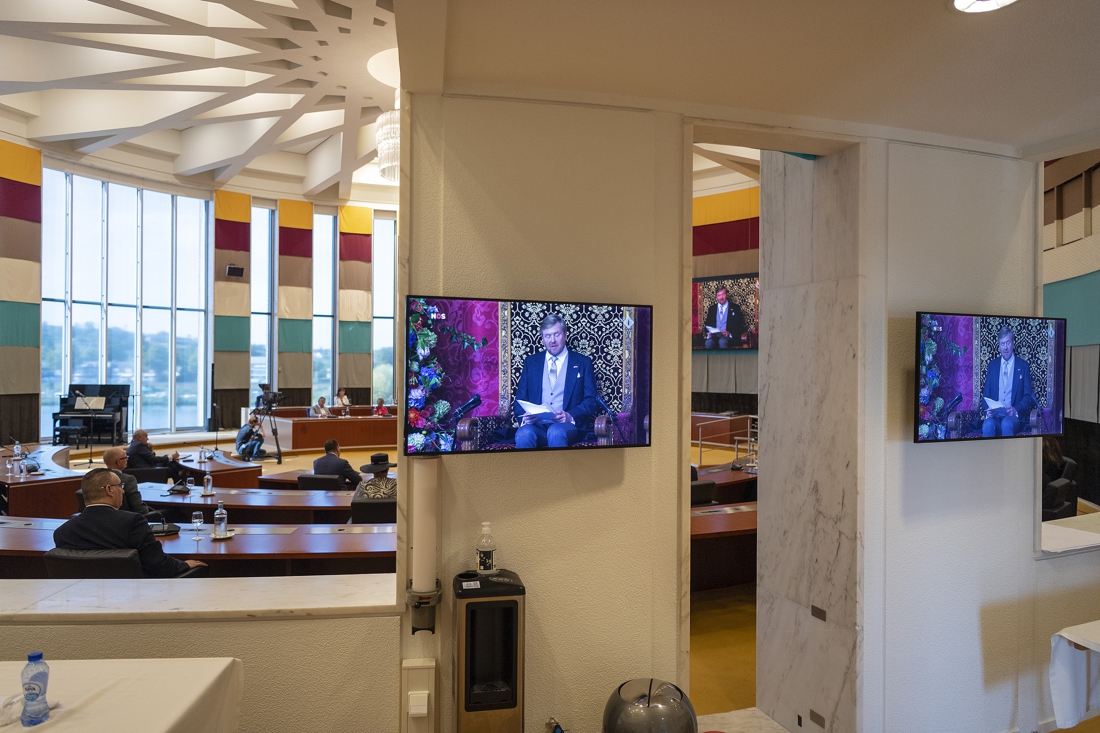 Prinsjesdag in het gouvernement: wel ballonnen, geen vuurwer... - De Limburger