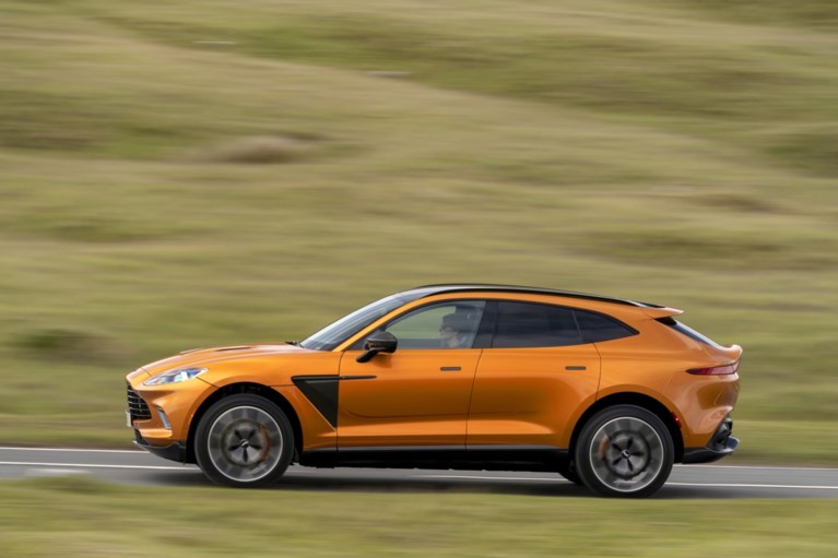 DBX: reddingsvoertuig voor Aston Martin
