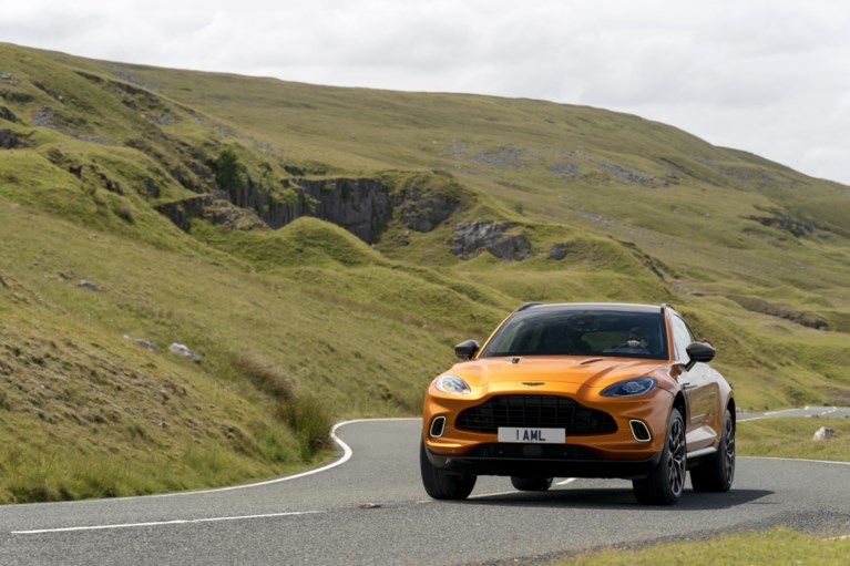 DBX: reddingsvoertuig voor Aston Martin