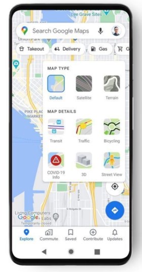 Besmette gebieden zichtbaar in Google Maps: even omrijden misschien?