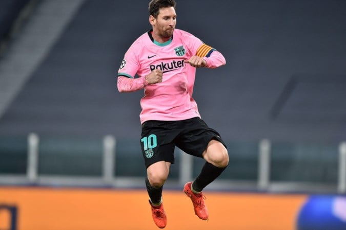Lionel Messi heeft weer reden tot lachen