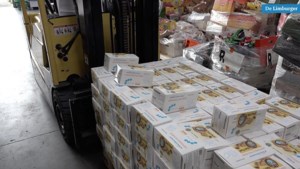 Voedselbank Limburg-Zuid ontvangt donatie van 45.000 mondkapjes