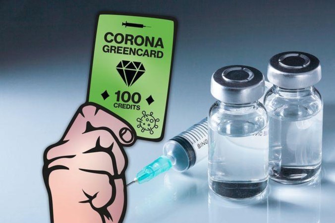 Goed idee? ‘Als mensen een vaccinatie halen, krijgen ze een Corona Greencard’