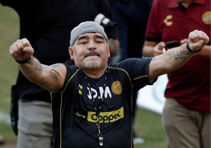 Argentijnse voetballegende Diego Maradona (60) overleden na hartaanval