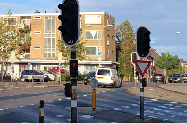 Verkeershinder tijdens vervangen verkeerslichten in Landgraaf