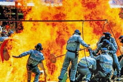 Jos Verstappen vreesde voor het ergste, maar kreeg geen flashback naar eigen brand op Hockenheim
