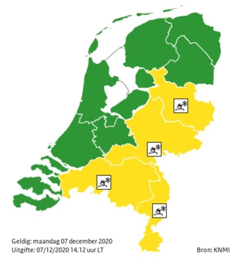 Plots is het écht winter: KNMI waarschuwt voor mist en gladheid