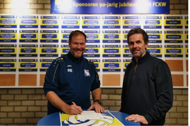 Trainer Ray Eygelshoven langer bij FC Kerkrade-West