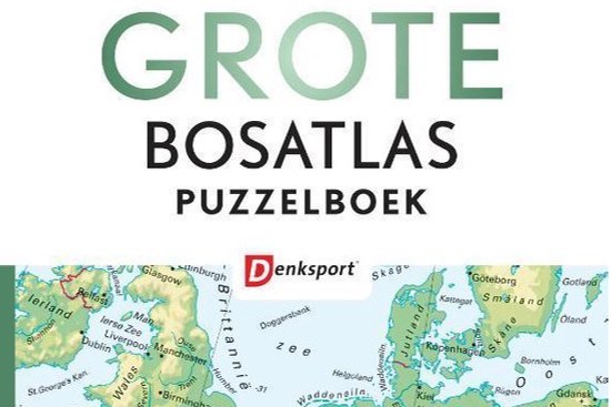 Geografische denksport in ‘Het Grote Bosatlas Puzzelboek’: ‘We zijn twee kaartgekken die lollige dingen met kaartpuzzels hebben bedacht’