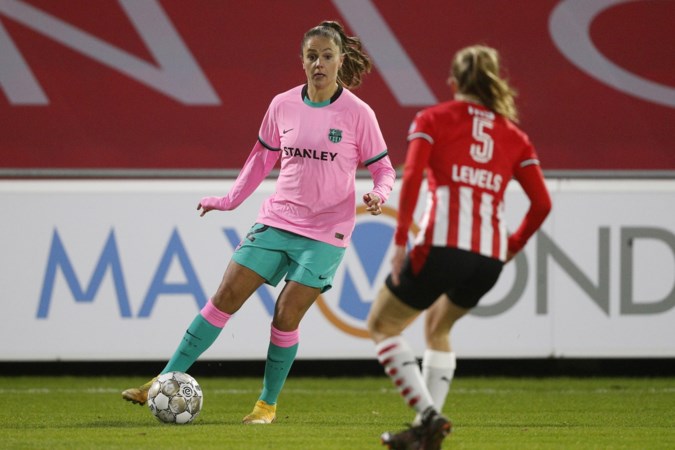 Jarige Lieke Martens schittert ook in Barcelona tegen PSV: opnieuw 4-1