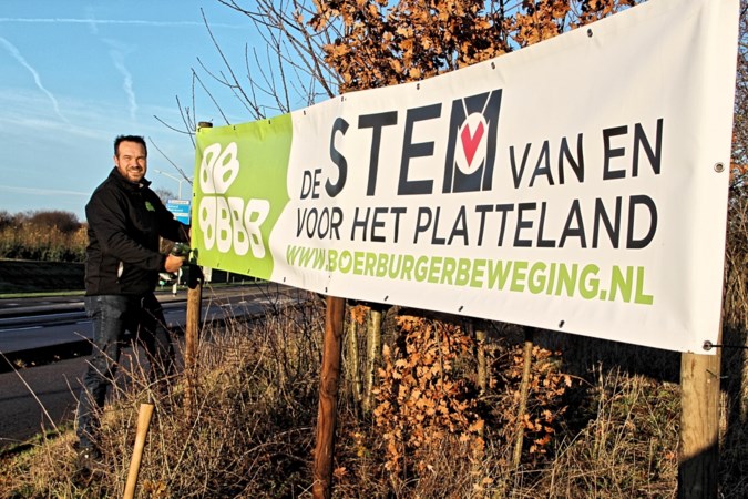 Limburgse kandidaat ‘boerenpartij’ BBB start campagne in Sittard