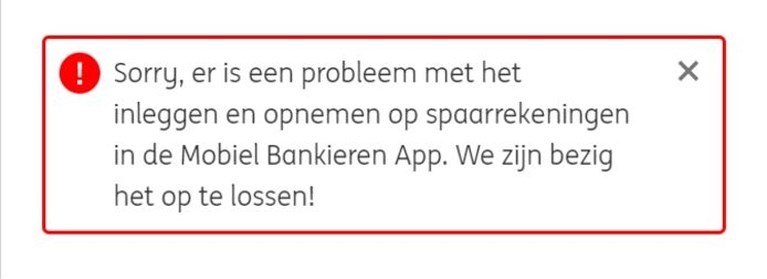 Banken kampen met internetstoringen