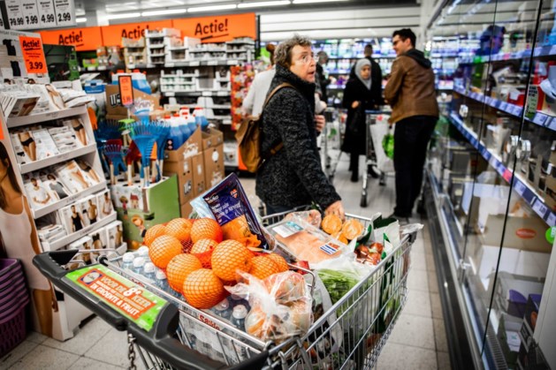 Omzet supermarkten vorige week naar record door lockdown