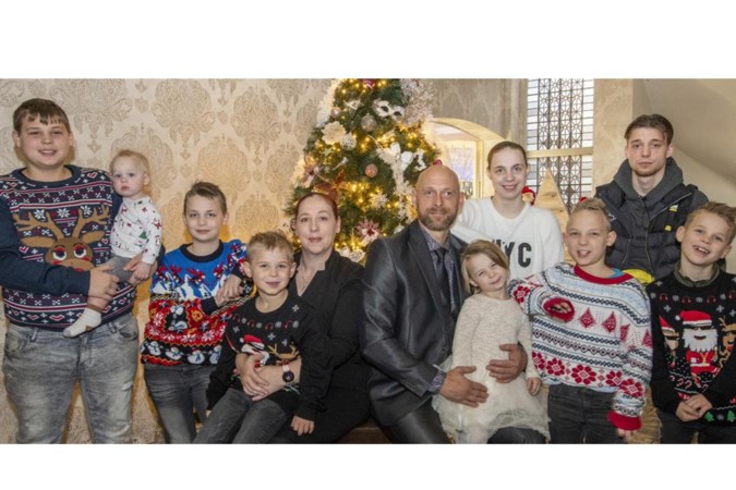 De Buddenbruckjes vieren Kerst groots als één huishouding: ‘Met elf kinderen moet je extra voorzichtig zijn’