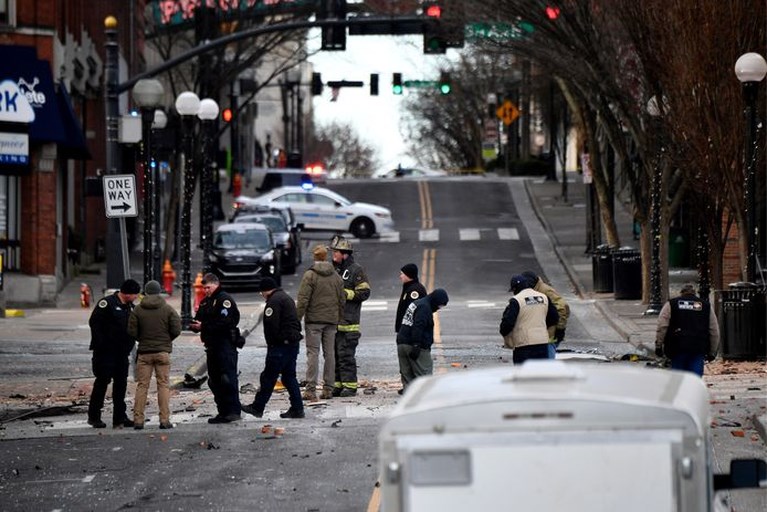 Amerikaanse muziekstad Nashville opgeschrikt door explosie: ‘Het voelde als een bom’
