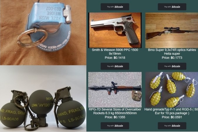 Verslaggever vindt online snel handgranaat: Hoe je doodsimpel aan spotgoedkope wapens kunt komen
