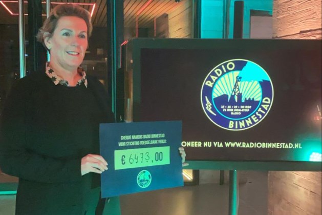 Actie Radio Binnestad levert bijna 6500 euro voor Voedselbank Venlo