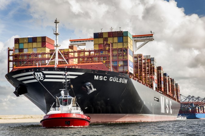 Transporteurs betalen zich blauw voor het huren van een zeecontainer