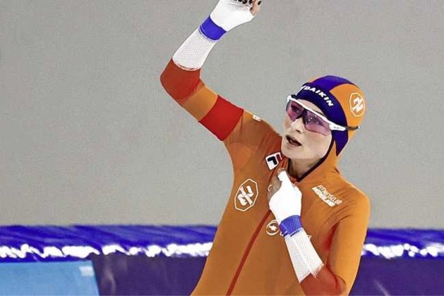 Irene Schouten flitst naar goud op 5000 meter