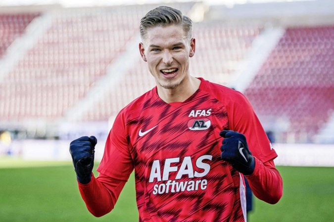 Jelle Duin: van de bank bij MVV naar een eredivisiedebuut bij AZ