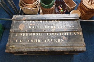 Margriets hutkoffer kwam niet van de Titanic maar van een stoomboot uit Congo