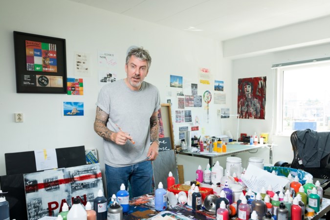 Ruud de Wild ontmoet lijsttrekkers tussen de verftubes