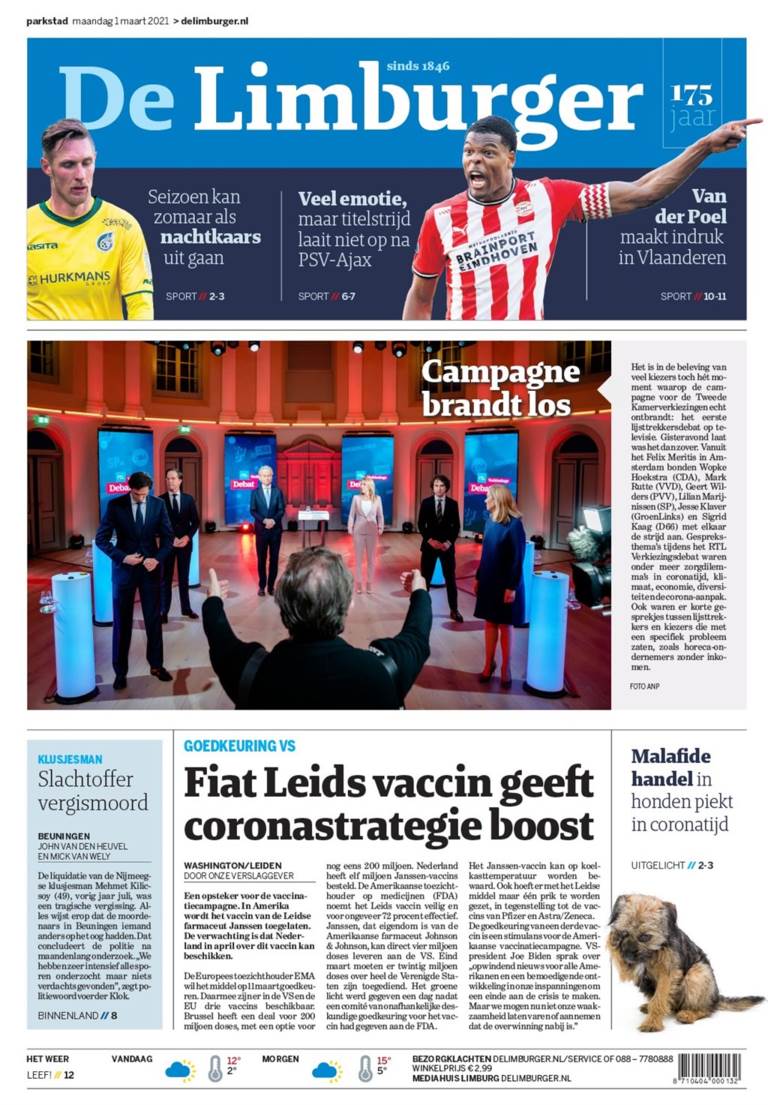 Hoe kunt u als abonnee de papieren krant digitaal lezen De Limburger
