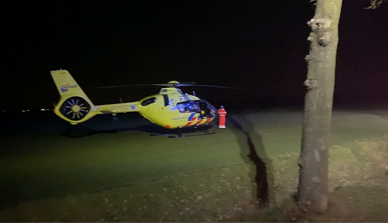 Traumahelikopter opgeroepen voor ernstig ongeval Merselo - De Limburger