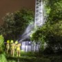 Man die zendmast in Maasbree in brand stak ‘heeft niets tegen 5G’ en handelde ‘in een opwelling’
