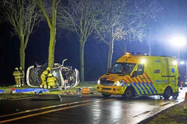 Fatale autocrash bij Schijndel: twee doden