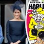 Heisa om cartoon Charlie Hebdo met Meghan en koningin Elizabeth