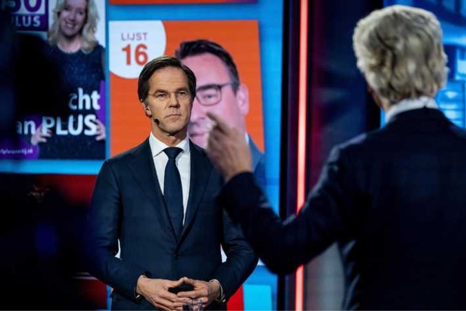 Slotdebat lijsttrekkers: harde botsing Wilders en Rutte