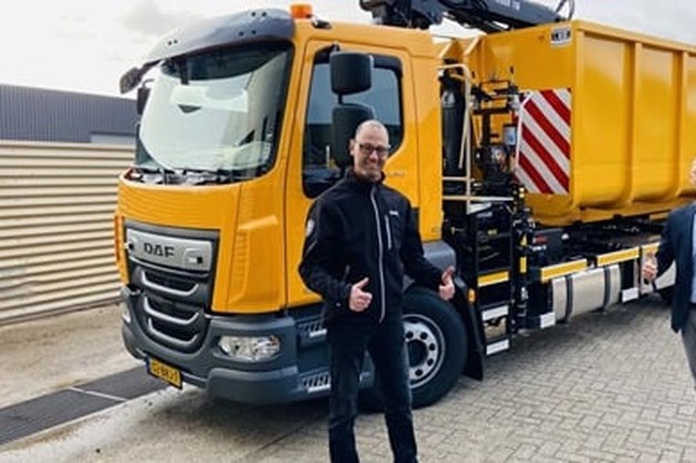 Nieuwe vrachtwagen voor de afdeling Beheer Openbare Ruimte van de gemeente Landgraaf