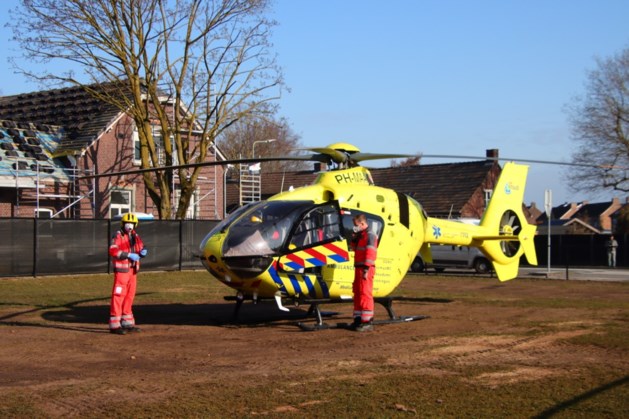 Traumahelikopter landt na brandmelding bij locatie De Zorggroep in Horst