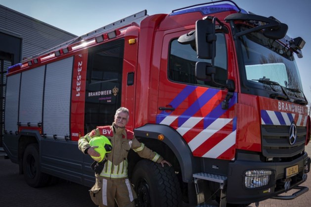 Brandweer Echt zwaait Frits Haanraats uit