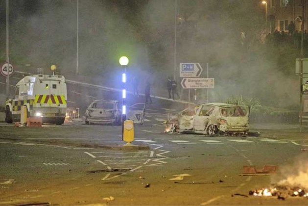 Rellen in Noord-Ierland vanwege Brexit
