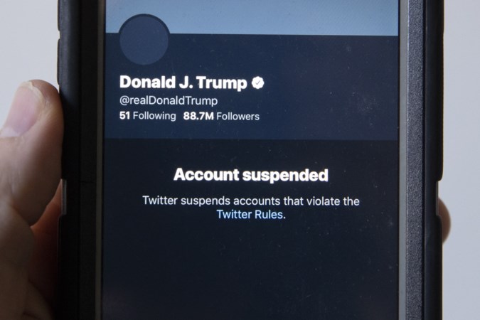 Twitter staat publicatie van gearchiveerde tweets Trump niet toe