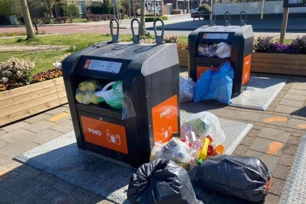 RD Maasland vraagt PMD-afval op doordeweekse dagen weg te brengen: ‘Overvolle containers door inzameling afval in weekend’