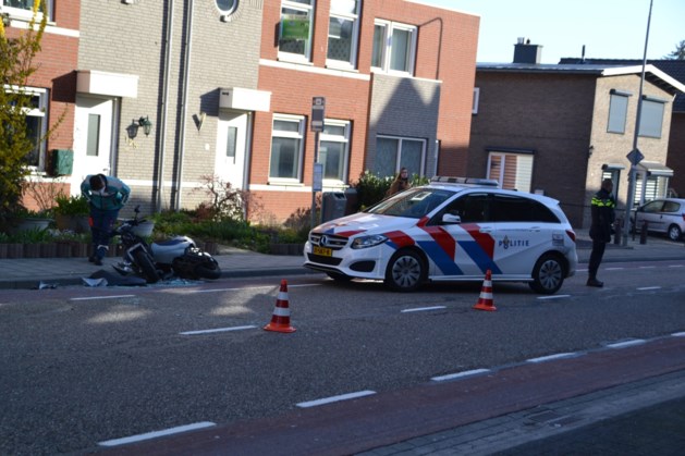 Scooterrijder gewond na aanrijding in Landgraaf