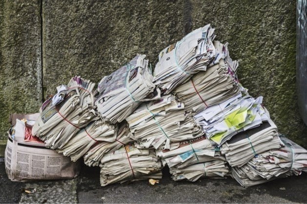 Gewijzigde datum ophalen oud papier in diverse wijken Roermond