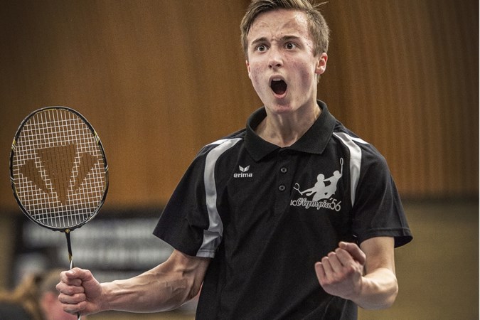 Dyon van Wijlick (17) over zijn overstap van Belfeld naar Almere: ‘Badminton is wat ik het liefste doe’