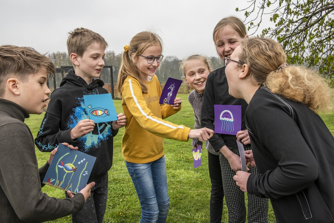 Basisschoolleerlingen uit Wanssum maken iets moois voor op de toren van Den Schellaert - De Limburge