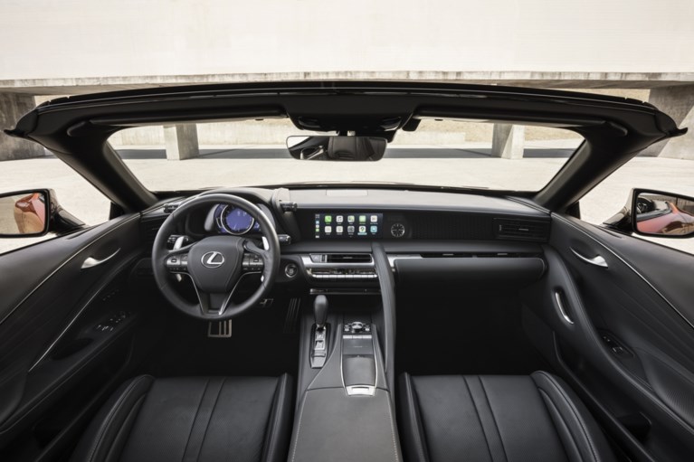 Lexus LC 500 Convertible opvallende verschijning