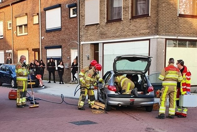 Automobilist naar ziekenhuis na ongeluk in Kerkrade
