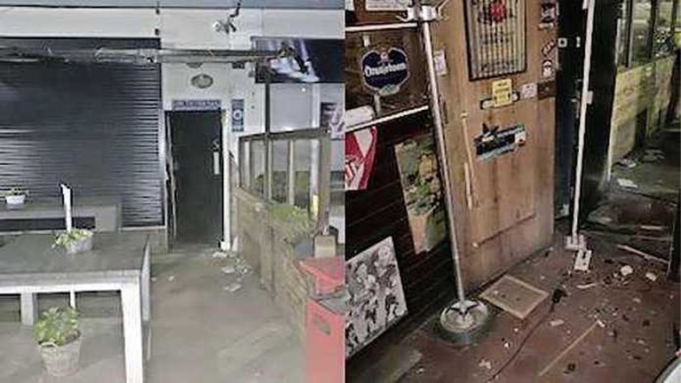 Na explosies Rotterdam nu ontploffing bij ’Ajax-café’