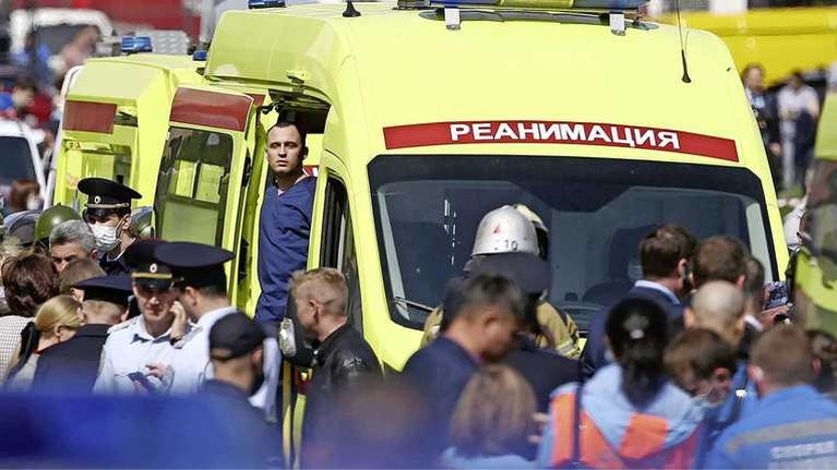 Zeker 9 personen gedood bij schietpartij Russische school, tientallen gewonden
