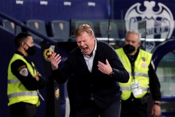 Ronald Koeman ziet FC Barcelona zege verspelen: titel lijkt uit zicht