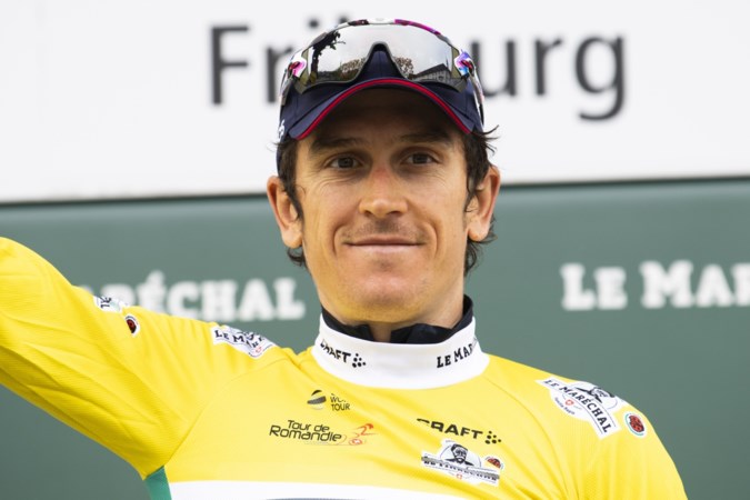 Geraint Thomas verrast sprinters met aanval in slotkilometer