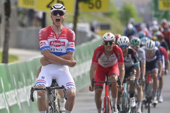 Van der Poel heeft zijn eerste geel te pakken